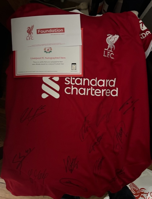 Lot 4 Liverpool Shirt